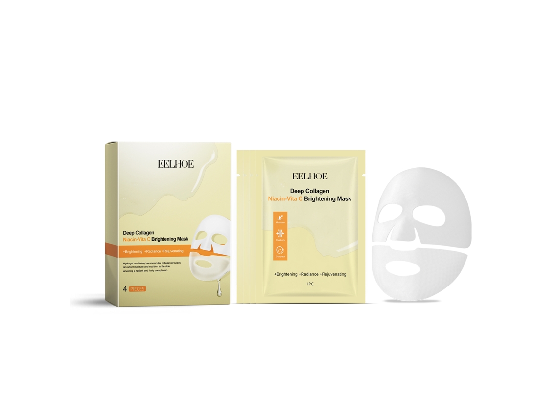 Mascarilla iluminadora con niacina y vitamina C