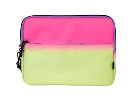 Bolsa para Portátil 13'' MILAN 34.5 x 26 x 2.5 cm Rosa y Amarelo