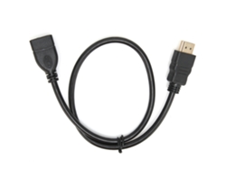 Cable De Extensión Macho/hembra De 50 Cm Para Interfaz Multimedia Hd Con Convertidor De Audio.