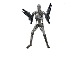 Figura Hot Toys Mms840d77 Terminator 2: El Juicio Final (versión dañada)