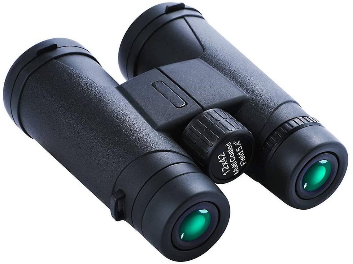 Binoculares De Prisma De Techo 12x42 Para Adultos, Compactos, Portátiles, Impermeables, Visión Nocturna, Prisma Bak4, Lente Fmc, Visión Níti