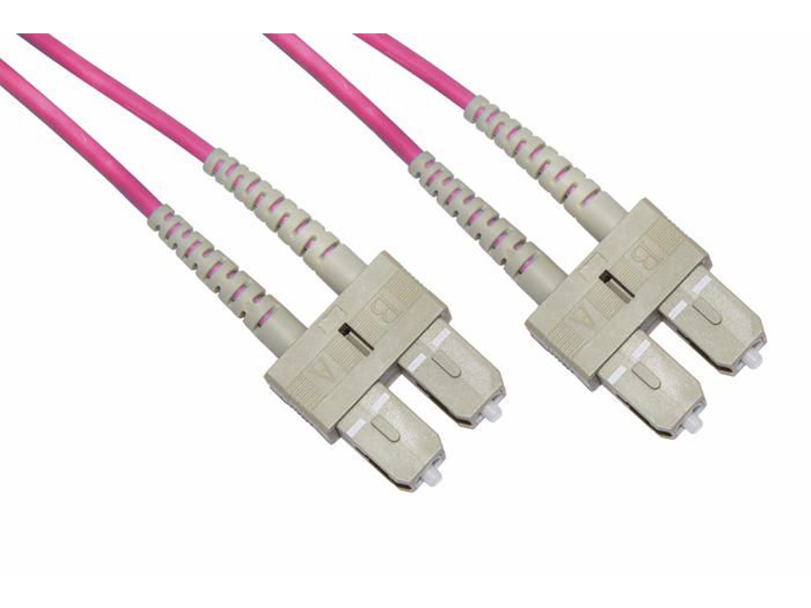 Cable de integración Lkscsc4550 Cable de fibra óptica multimodo Lszh Duplex Om4 50/125 Sc-Sc 50 M. LINK