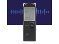 Grabadora De Voz Multifuncional Con Lápiz Lcd Inteligente Y Reproductor De Audio Hd (16 Gb)