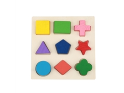 2026-juego De Bloques De Madera Geométrico Para Niños, Juguete Educativo De Aprendizaje Temprano (1)