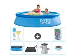 Intex Piscina Easy Set Redonda - 244x61 Cm - 7-peças S154