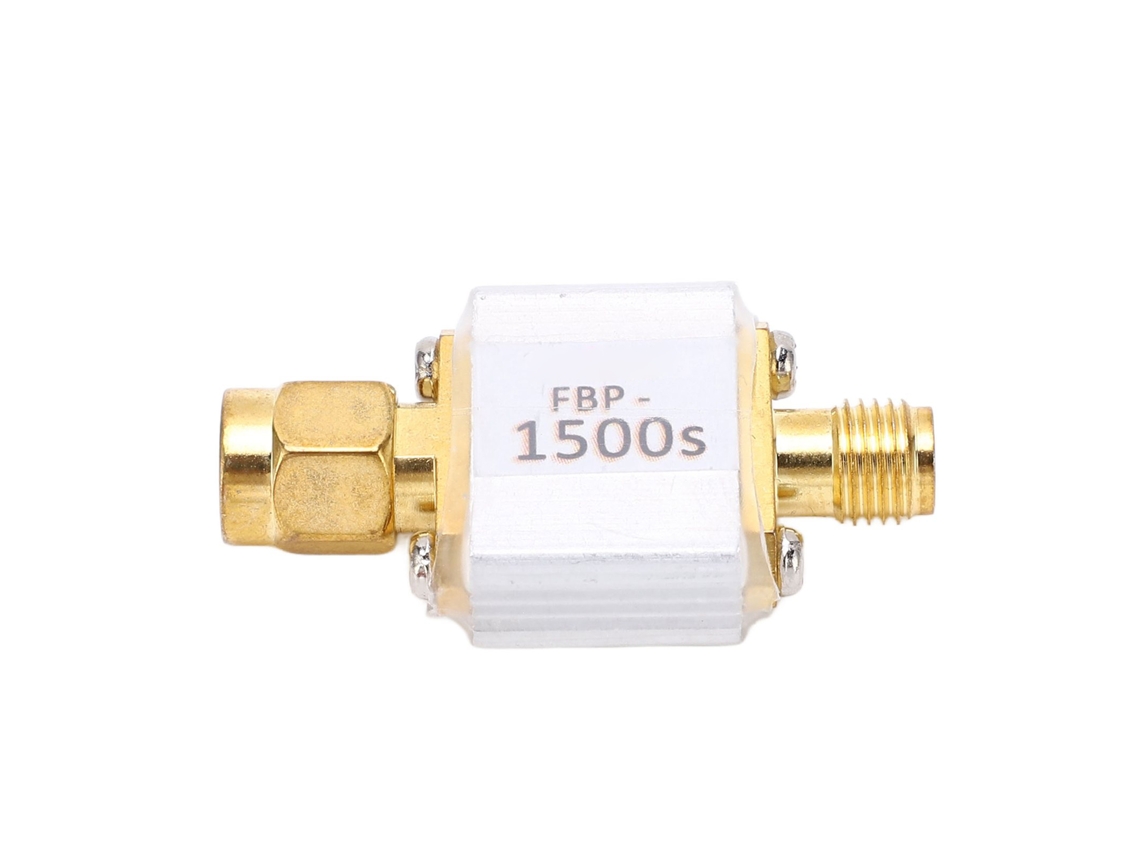 Filtro Pasabanda Saw Rf De 1500 Mhz, 50 Ohmios, Banda Sma De 20 Mhz, Interfaz Coaxial.