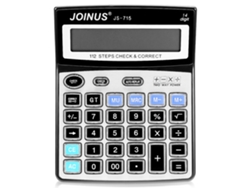 Calculadora electrónica básica para cálculos matemáticos básicos