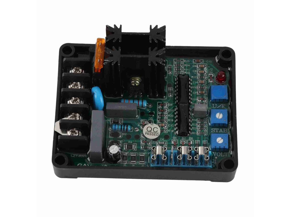 Veloriskku-regulador Automático De Voltaje Para Generador Avr Módulo Estabilizador Gavr‑8a Excitatión Sin Escobillas