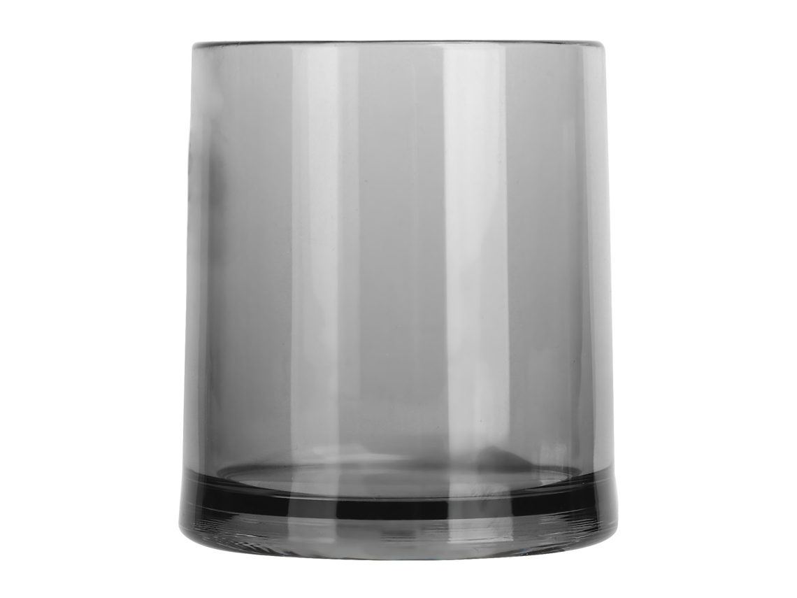 JILLIOPER Arte en vidrio, vidrio doble estilo antiguo, vasos acrílicos gruesos resistentes al frío y al calor, sin sustancias nocivas para uso doméstico y de re