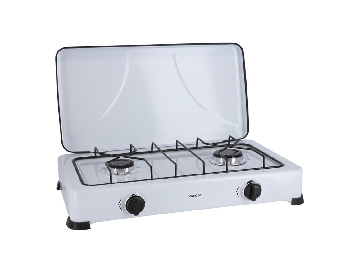 Cocina Gas YREGAS Esmaltada Blanca