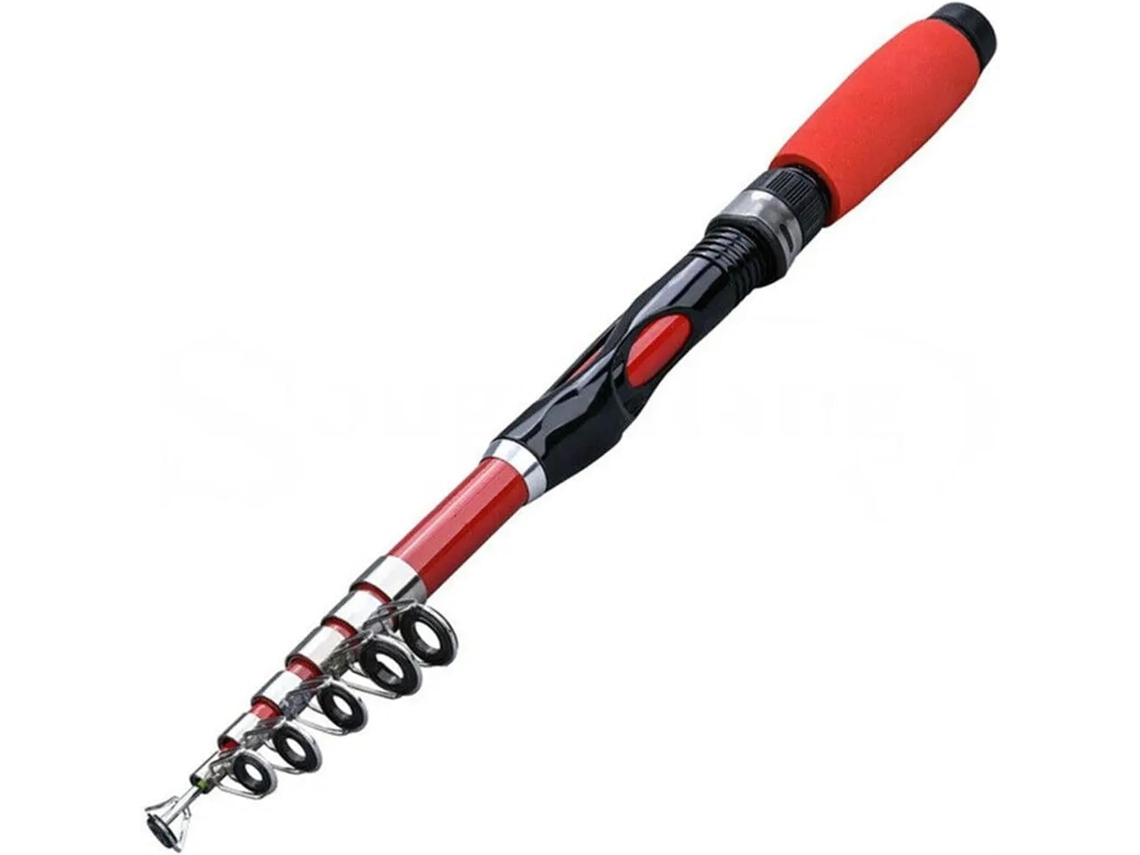Caña De Pescar Telescópica 1,1/1,3/1,5 Metros, Portátil, Ultraligera, Súper Resistente, Para Pesca En Lagos...