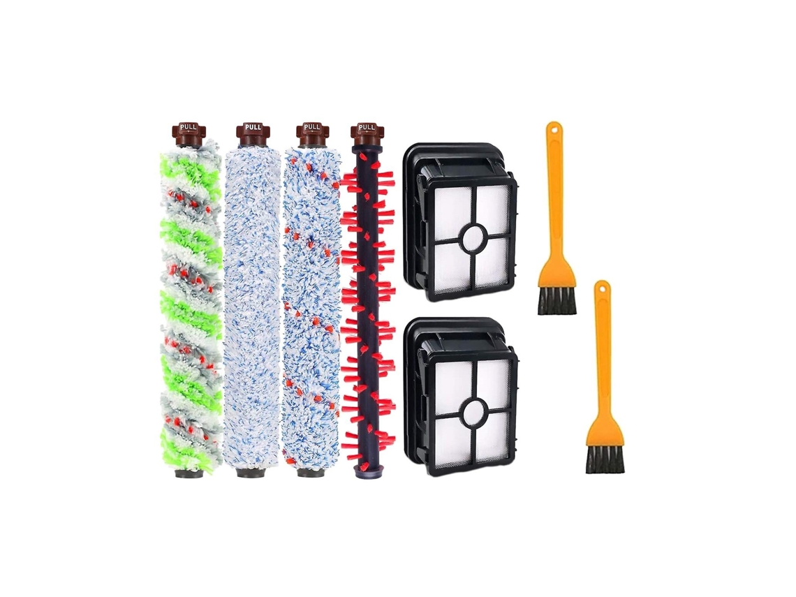 Kit de escova de rolo de filtro hepa para bissell crosswave 1785 2306 series