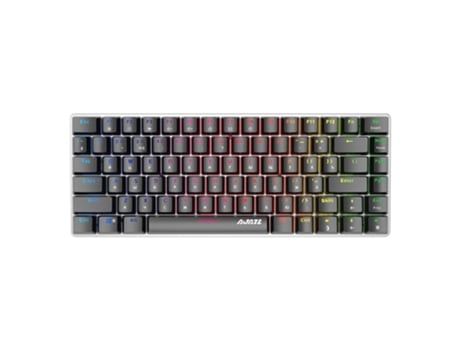 Teclado Gaming SLOWMOOSE Ak33 (Mecánico - Ruso - Negro)