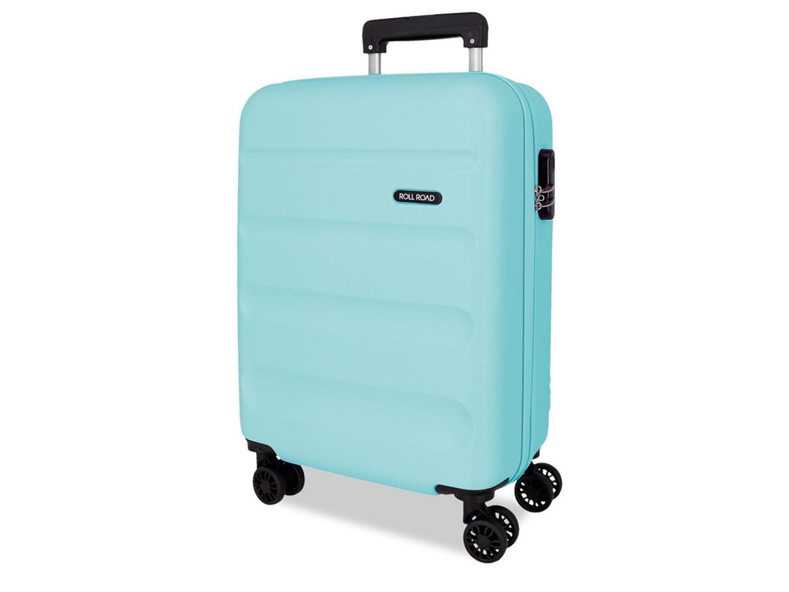 Maleta de cabina ROLL ROAD Flex Azul claro (38x55x20cm - 35L)