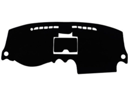 Parasol De Gamuza Para El Tablero Del Chevrolet Lova 2006-2011 (negro/rojo, Sin Caja)