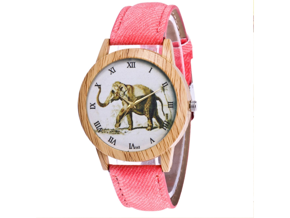 Reloj De Pulsera Unisex Informal Con Correa De Piel De Vacuno, Cuarzo Rosa, Zhoulianfa
