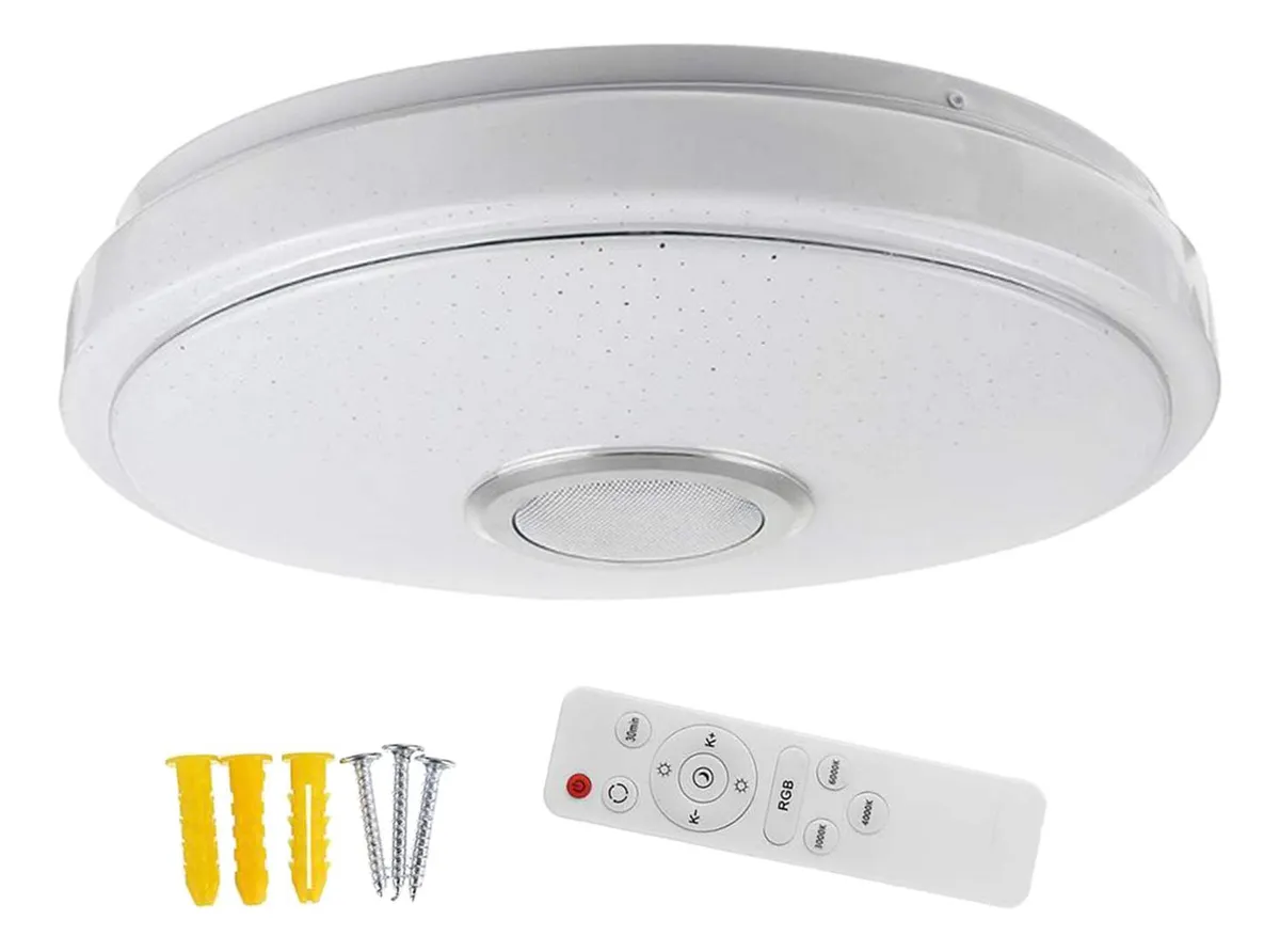 Luces de techo LED inteligentes de 13 pulgadas con wifi, RGB y Bluetooth, estilo 3,34 cm