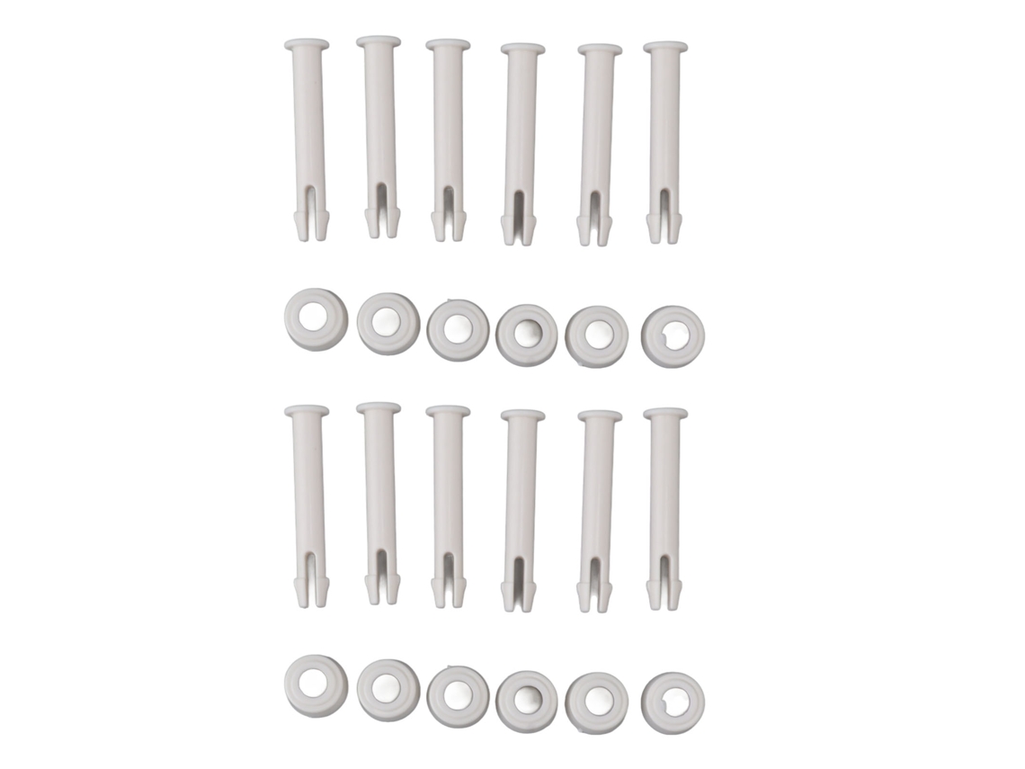 Juego De 12 Pasadores De Conexión Para Piscinas, Soporte De Pvc Intex 28270 28272, Práctico, 6 Cm