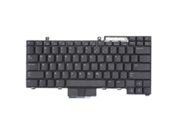 Teclado de substituição Baoj-2026, durável e prático, para Dell E6400/e6410/m4400/m2400/e6500, preto.