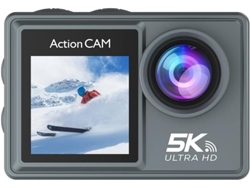 Cámara De Acción Con Estabilización Electrónica De Imagen 5k 30fps Wifi Deportes Buceo Al Aire Libre