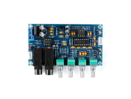 Preamplificador para 2 Micrófonos con Echo