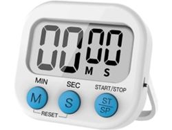 Temporizador De Cocina Digital Con Lcd Grande, Alarma Fuerte, Magnético Y Función Cronómetro Para Cocina Y Repostería