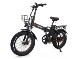 Bicicleta Elétrica DRVETION AT20 48V 15ah 750W Negro
