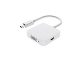 Mini Displayport Hdmi Vga Dvi YIZHOOD Inf004 Blanco