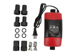 Calentador para acuario exterior impermeable GOKOCO de 500 W con pantalla LED.