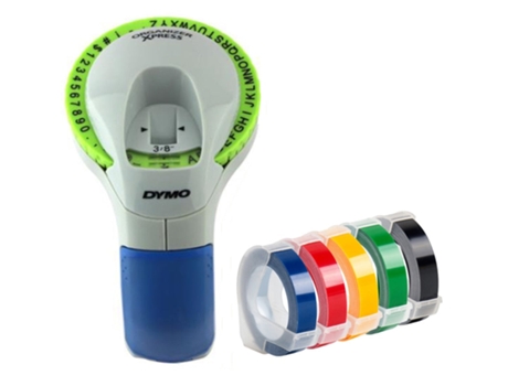 Cinta De Grabado Para Rotuladoras DYMO SLOWMOOSE (Negra)