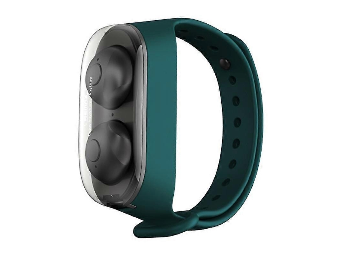 Remax TWS 15 Bluetooth 5.0 Auriculares estéreo inalámbricos portátiles con correa Hengrongshen (Negro)