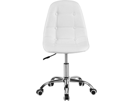 Silla Operativa VMO HOME Office Capitone (Pluriuretano - Blanco)