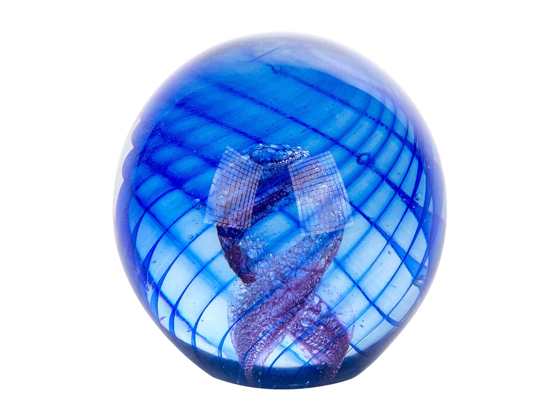 Pisapapeles SIGNES GRIMALT Azul oscuro Vidrio Cristal