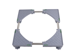 2026 Store-base Ajustable De Acero Inoxidable Para Lavadora Y Nevera Patas Cuatro Soporte De Piso Accesorios Hogar