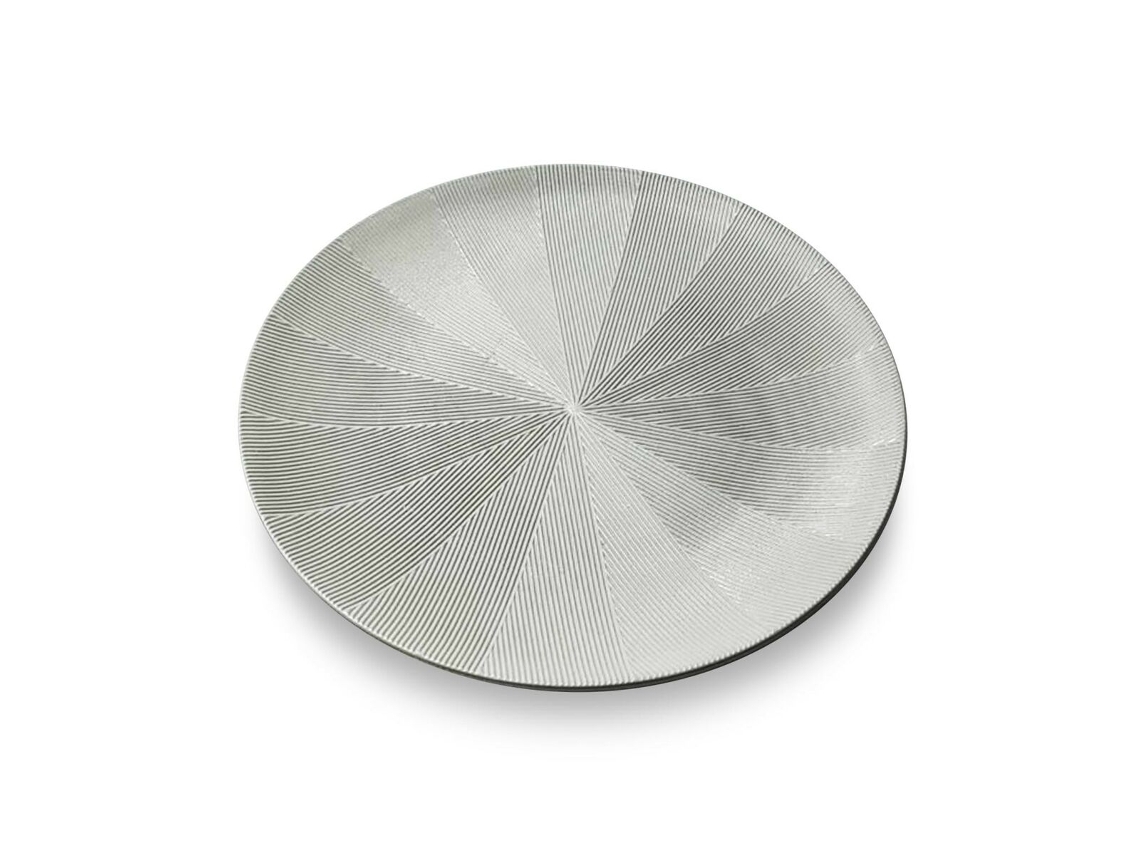 Centro de Mesa VERSA Blanco 40 x 40 cm