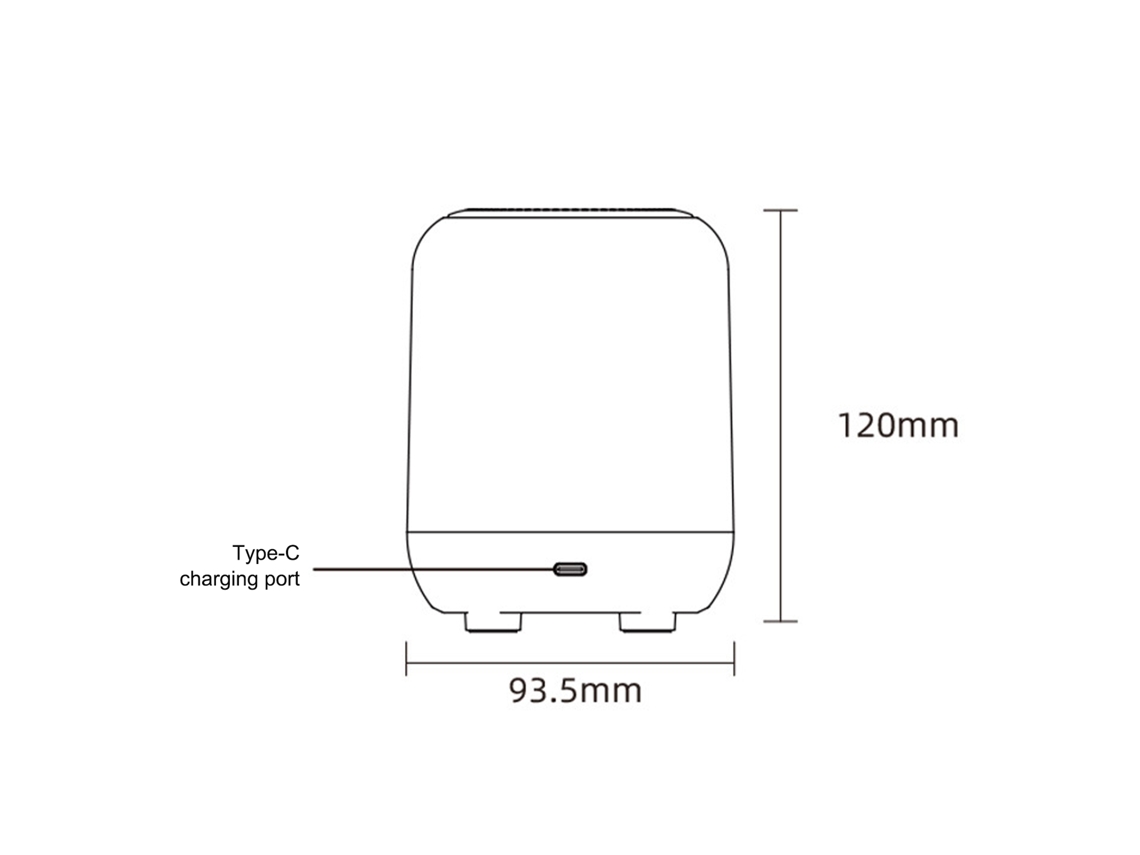 Caixas de Som para Computador EOOCOO com Subwoofer USB