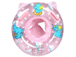 HYMNORA Anillo Infantil para Natación con Asiento, Anillo de Axila para Bebé, Flotador Hinchable con Soporte para Niño