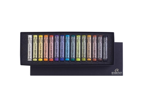 Caixa Pastel Seco Rembrandt 15 Núcleos
