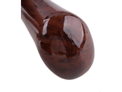 Pomo Universal Para Palanca De Cambios 5 Velocidades Coche, Fabricado En Madera Melocotón.