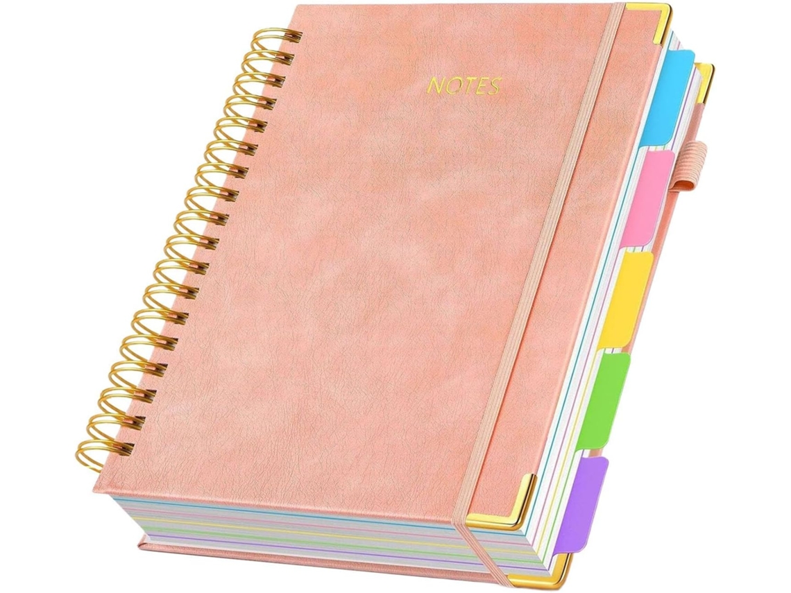 Caderno Espiral- Base Para Escrita Com Linhas,| Escolar, De Anotações Escritório, De Estudantis, Agenda,