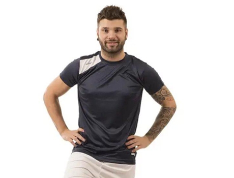 Camiseta de Hombre SOFTEE Full Tenis Azul (2XL)