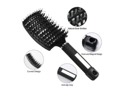 Cepillo de pelo YIZHOOD Epc035 Negro