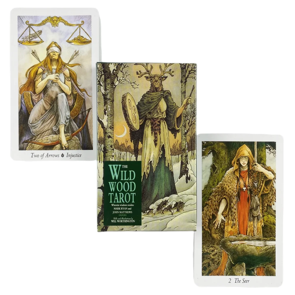Nueva Baraja De Tarot Con Oráculo, Adivinación Misteriosa, Baraja De Tarot Wildwood