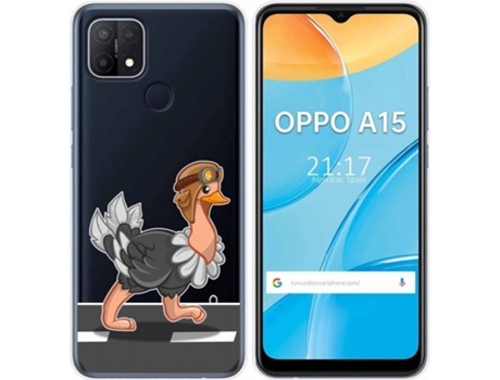 Carcasa Oppo A15 TUMUNDOSMARTPHONE Avestruz Multicolor