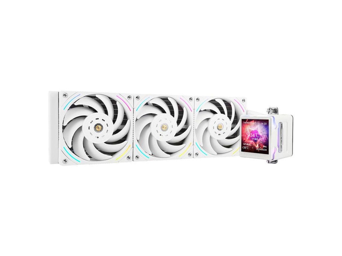 Procesador Elite Vision 360 Argb blanco con refrigeración líquida y Thermalright