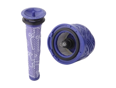 1 pré-filtro e 1 kit de filtro hepa para aspirador sem fio dyson v6