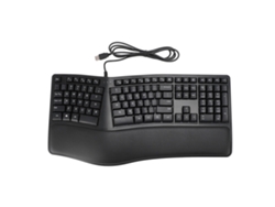 Teclado Cableado Dividido Ergonómico Con Reposamuñecas
