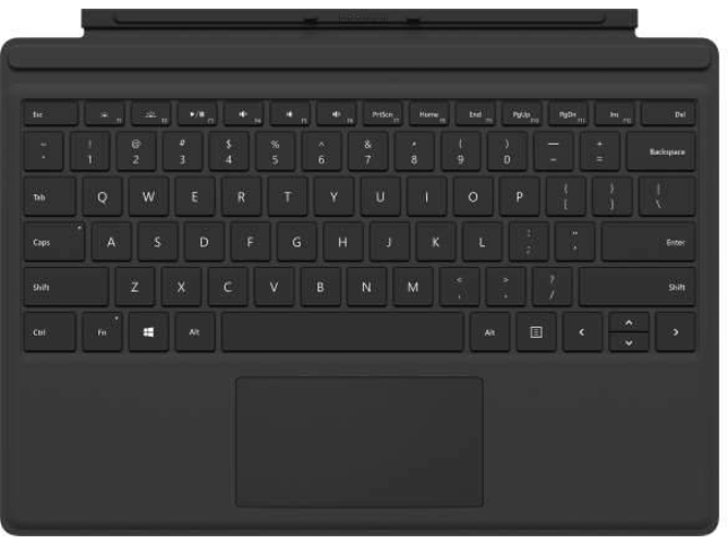 Funda Tablet MICROSOFT Surface Pro Type Cover (Surface Go - 10'' - Negro)