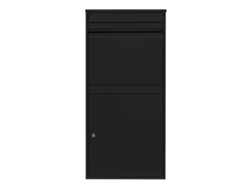 Buzón - Monstershop - Negro XL, Exterior antirrobo, Cerradura de seguridad