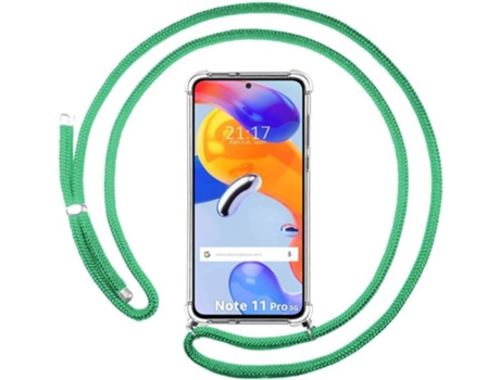 Carcasa Xiaomi Redmi Note 11 Pro TUMUNDOSMARTPHONE Colgante Verde